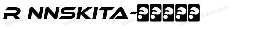 R nnskita字体转换